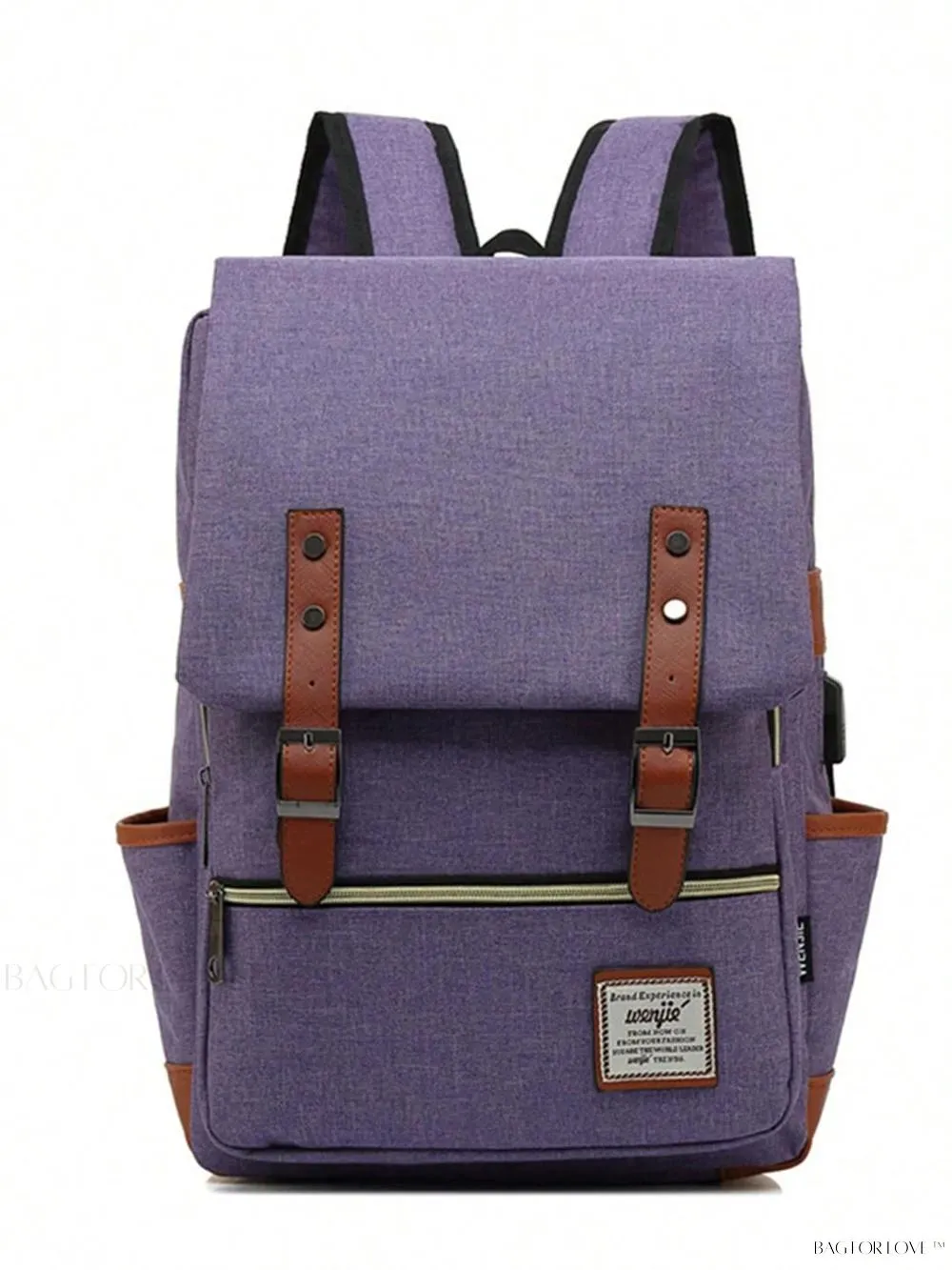 BagForLove - Durable Rucksack Notebook Bag with USB Charging Port