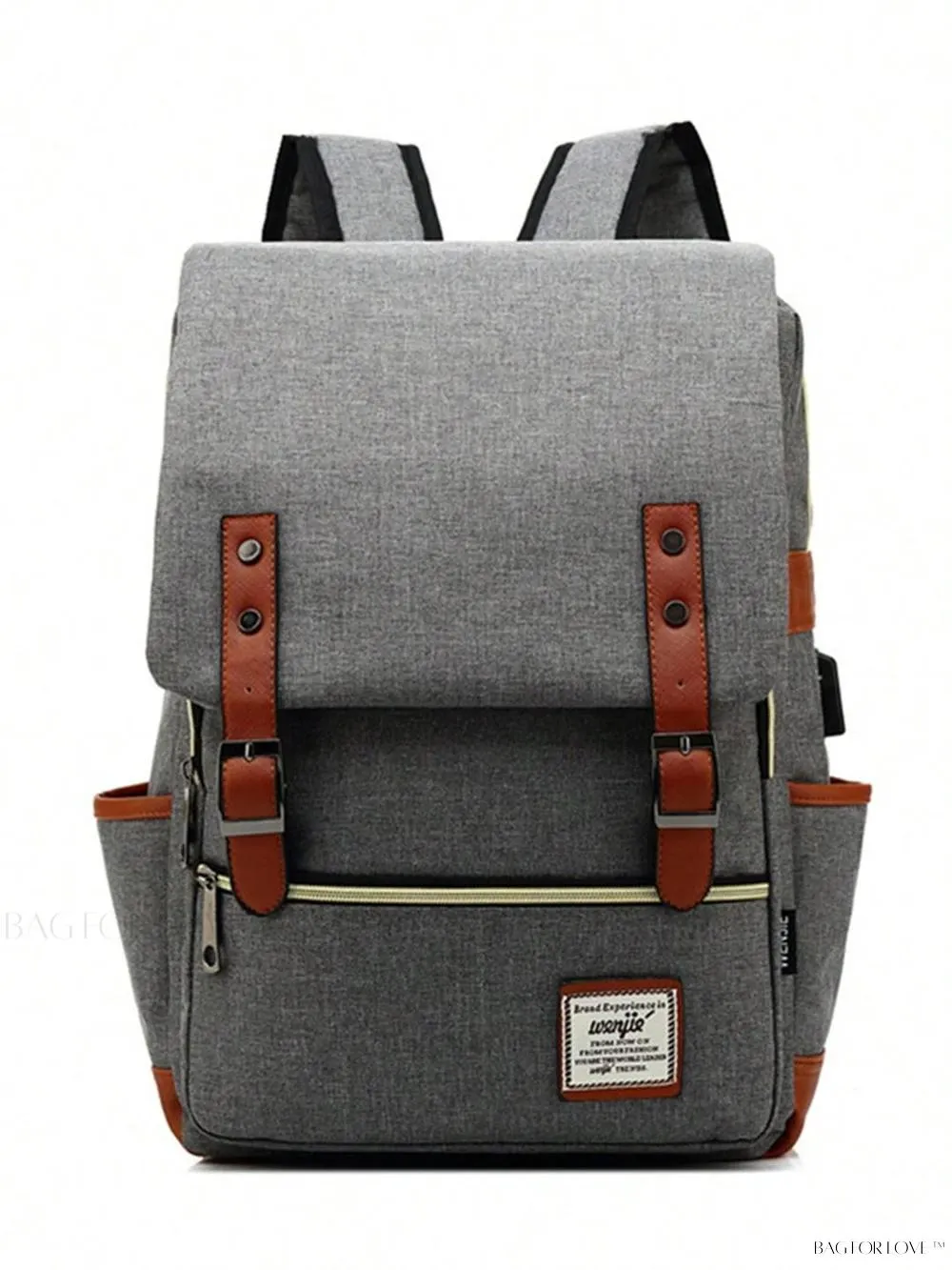 BagForLove - Durable Rucksack Notebook Bag with USB Charging Port