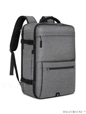BagForLove - Flight Approved 17-inch Travel Backpack for Men and Women, Waterproof and Spacious, Perfect for Business and College