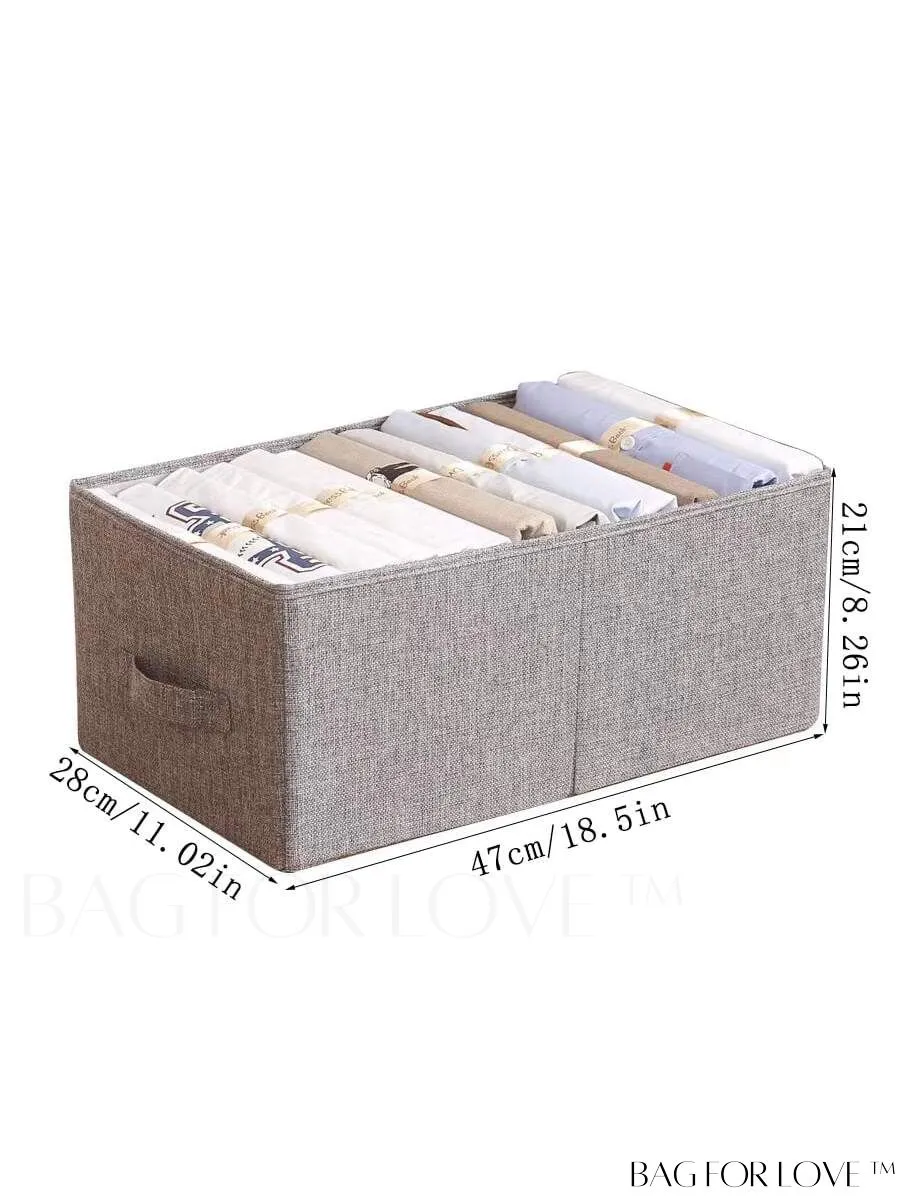 BagForLove - Foldable Fabric Wardrobe Storage Box: Portable Organizer for Clothing in Household
