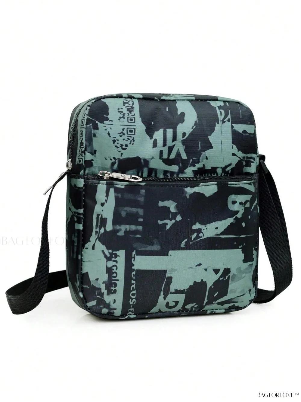 BagForLove - Graffiti Pattern Backpack Includes Laptop Bag And Coin Purse
