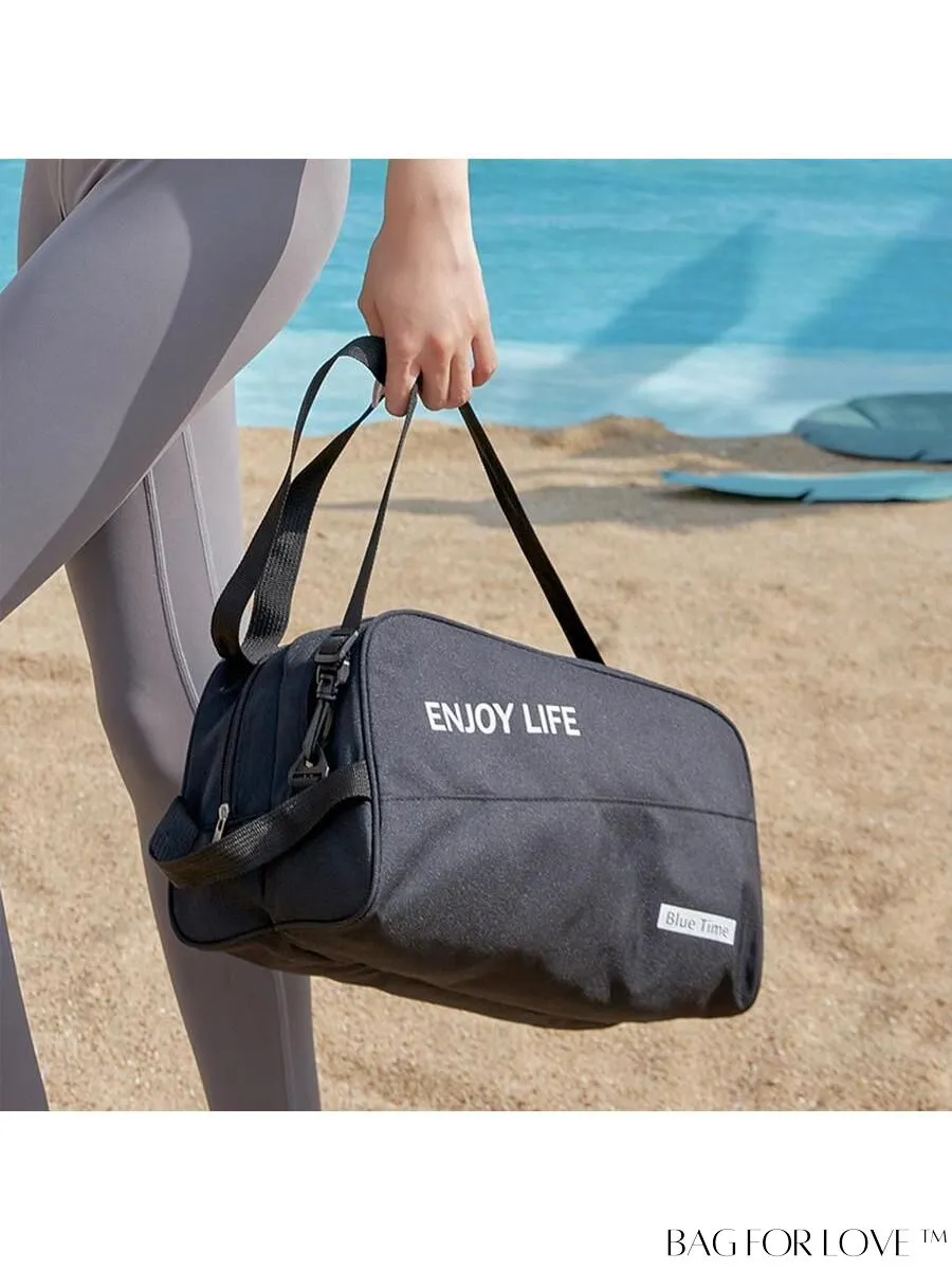 BagForLove - High-capacity Training Sports Backpack: For Dry/Wet Separation, Luggage & Short-distance Travel, Swimming & Fitness