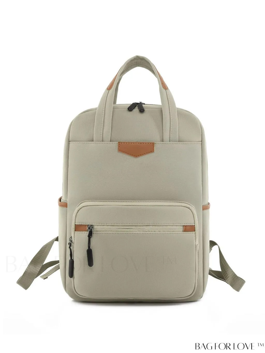 BagForLove - High-capacity White Backpack for Optimal Storage