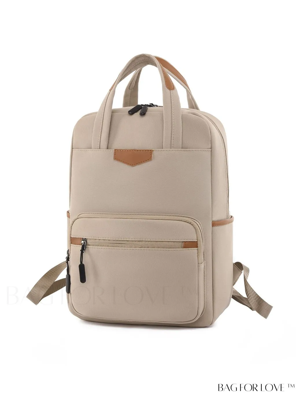BagForLove - High-capacity White Backpack for Optimal Storage