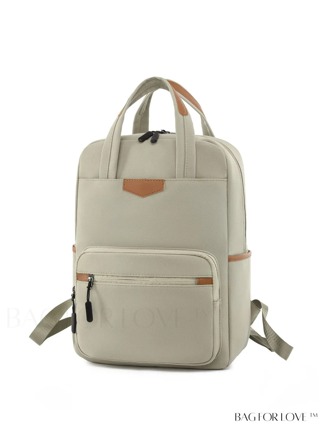 BagForLove - High-capacity White Backpack for Optimal Storage