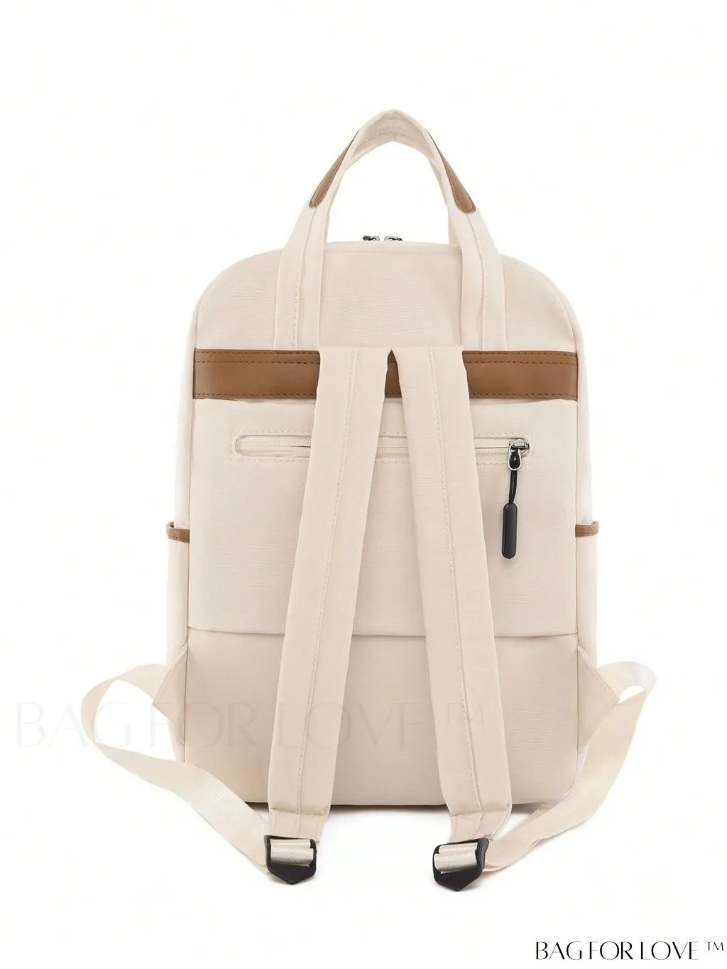 BagForLove - High-capacity White Backpack for Optimal Storage