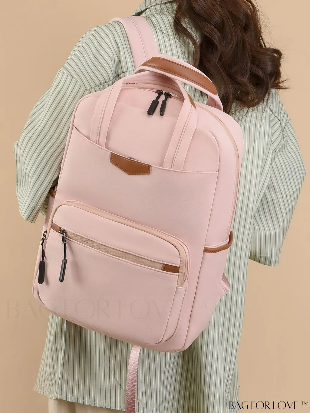 BagForLove - High-capacity White Backpack for Optimal Storage