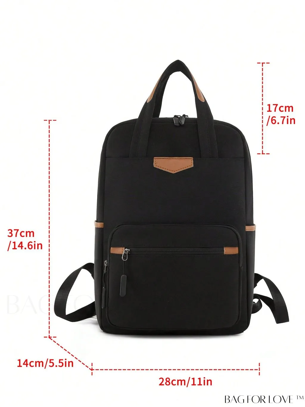 BagForLove - High-capacity White Backpack for Optimal Storage