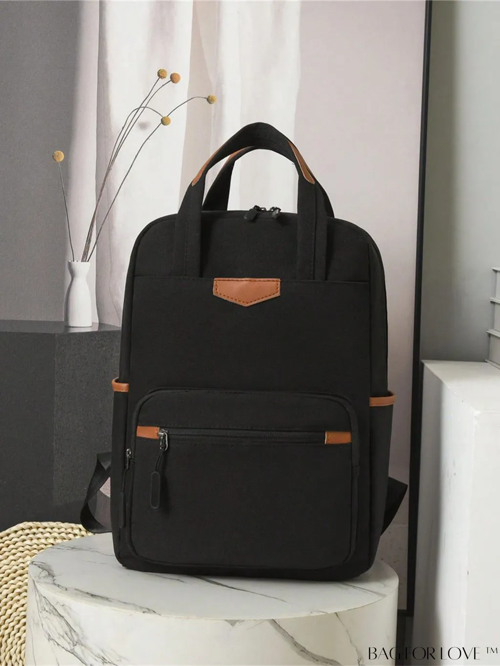 BagForLove - High-capacity White Backpack for Optimal Storage
