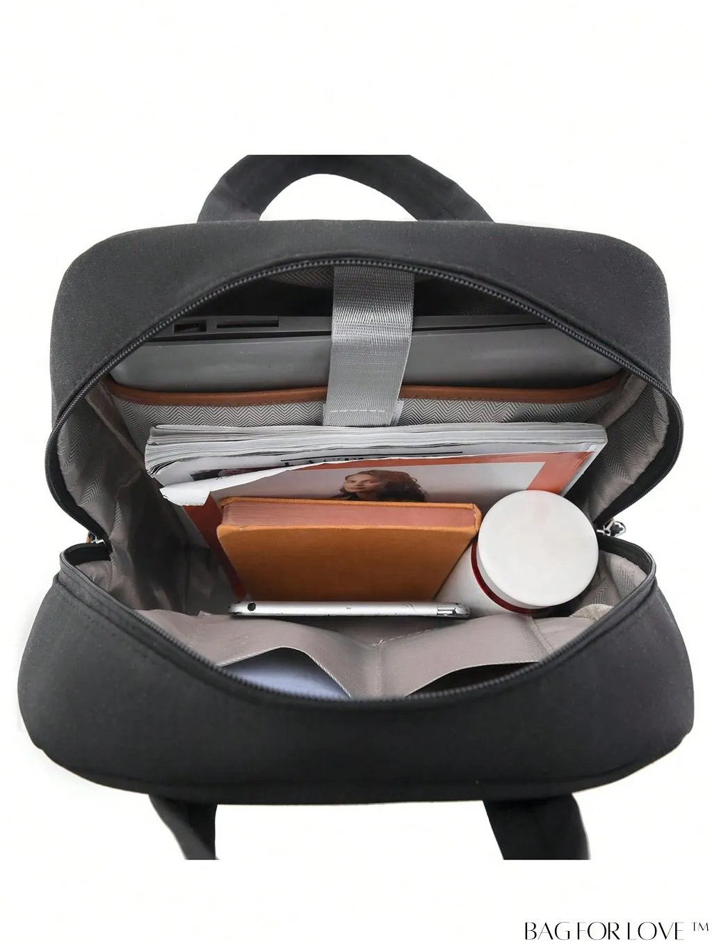 BagForLove - High-capacity White Backpack for Optimal Storage