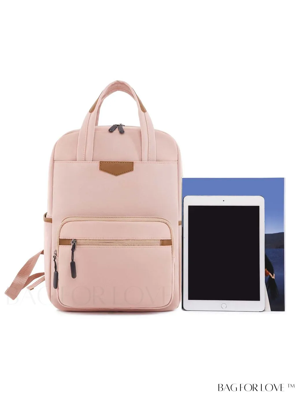 BagForLove - High-capacity White Backpack for Optimal Storage