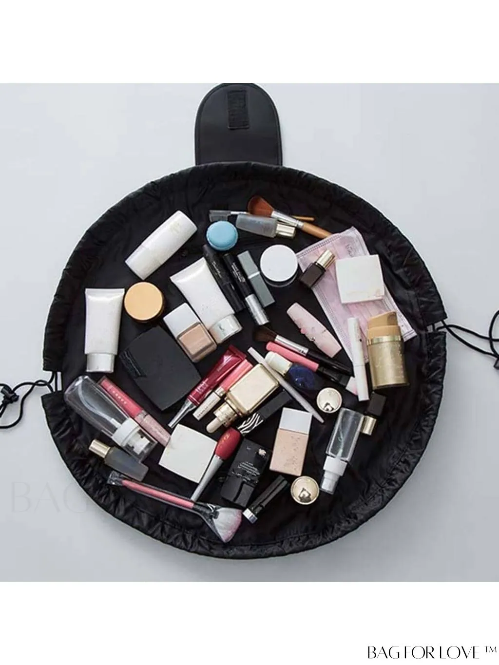 BagForLove - Korean Style Drawstring Makeup Bag - Spacious Travel Storage Solution