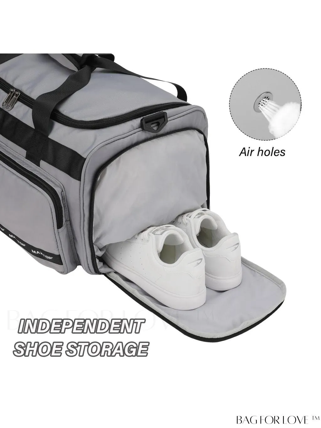 BagForLove - MAXTOP Womens Travel Duffle Bag - Stylish, Spacious, and Organized