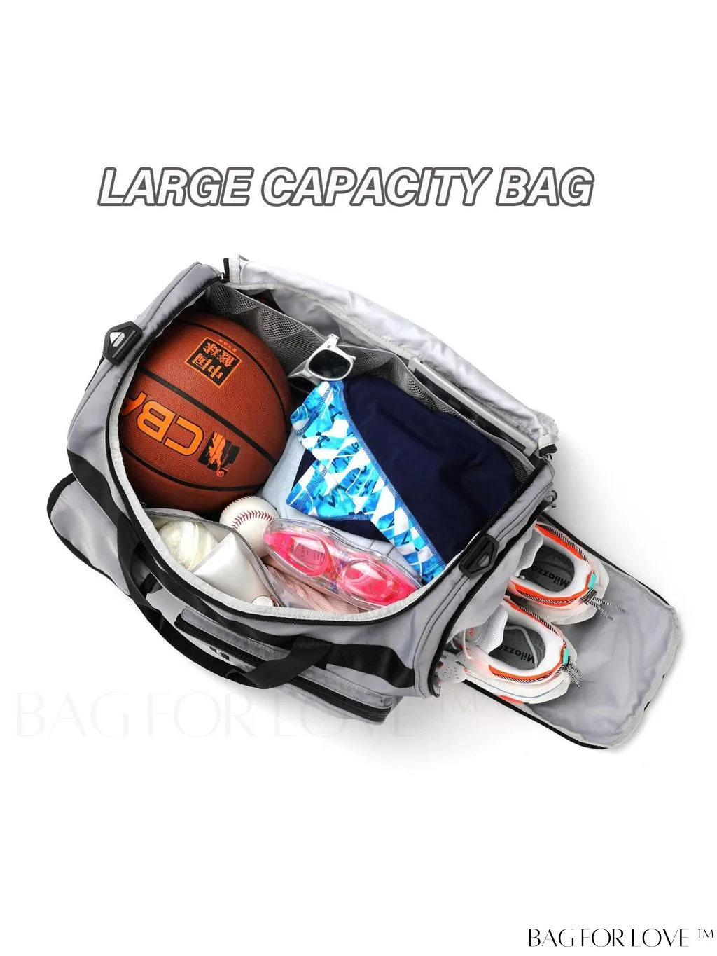 BagForLove - MAXTOP Womens Travel Duffle Bag: Stylish Weekender Tote with Large Capacity and Shoe Compartment
