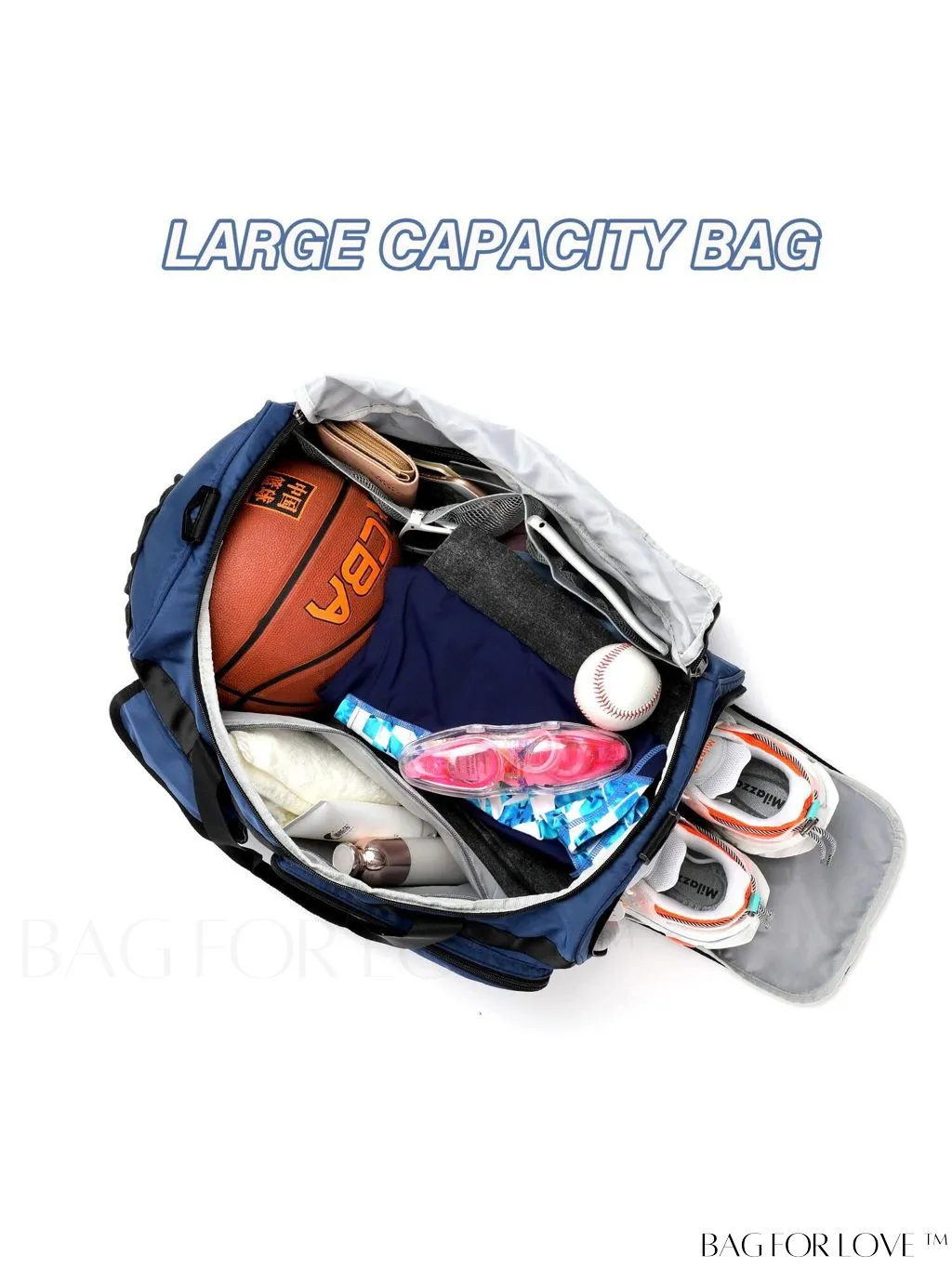 BagForLove - MAXTOP Womens Travel Duffle Bag: Stylish Weekender Tote with Large Capacity and Shoe Compartment
