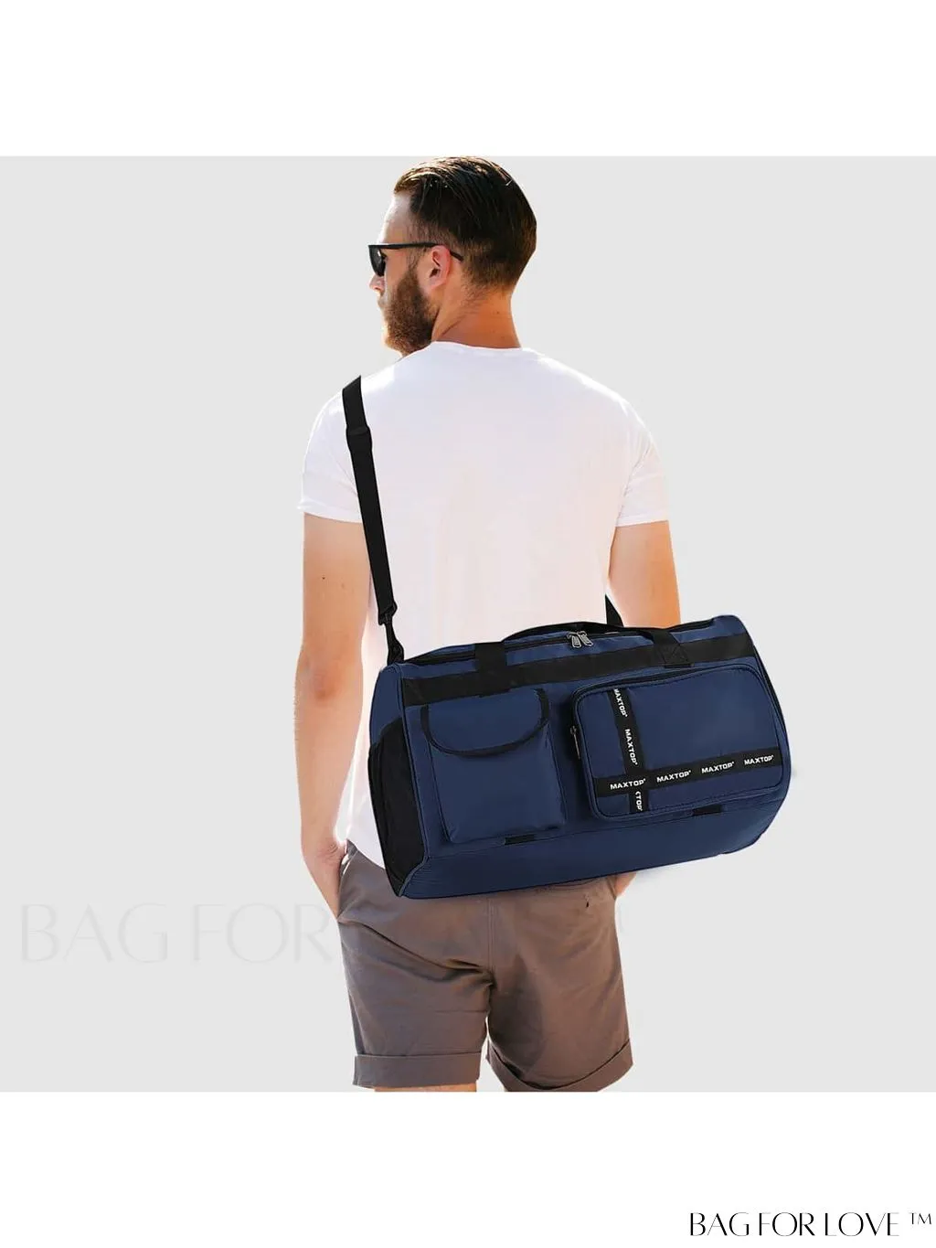 BagForLove - MAXTOP Womens Travel Duffle Bag: Stylish Weekender Tote with Large Capacity and Shoe Compartment