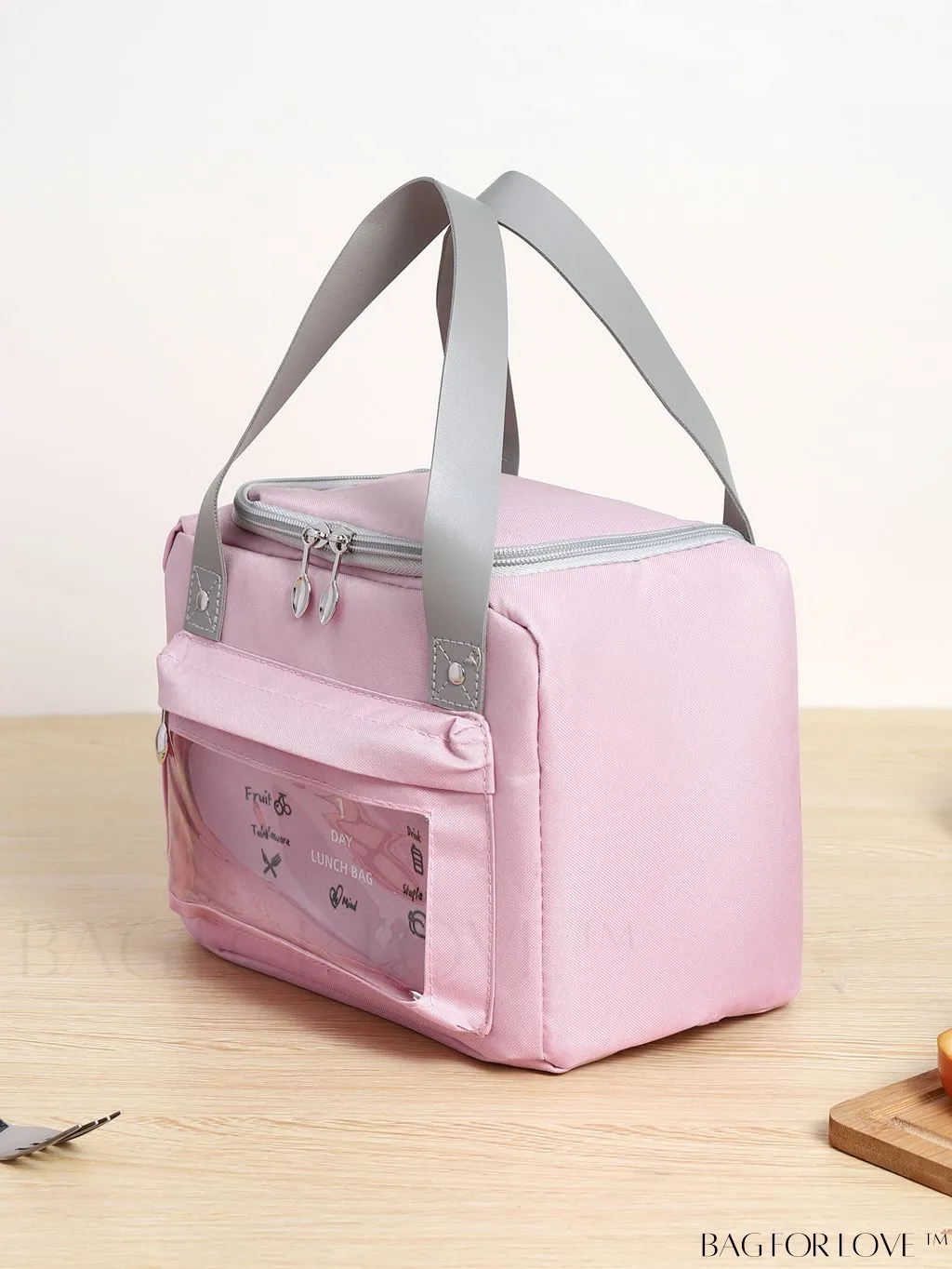 BagForLove - Portable Insulated Bento Bag: Ideal Cooler Bag for Outdoor Picnics, Students, and Ice Storage