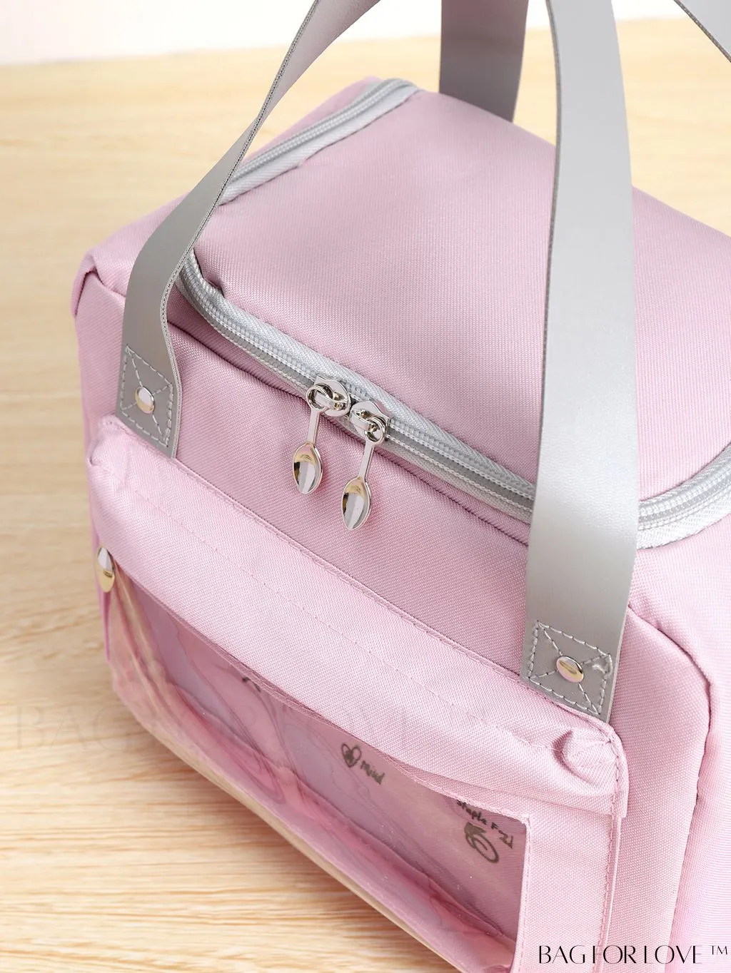 BagForLove - Portable Insulated Bento Bag: Ideal Cooler Bag for Outdoor Picnics, Students, and Ice Storage