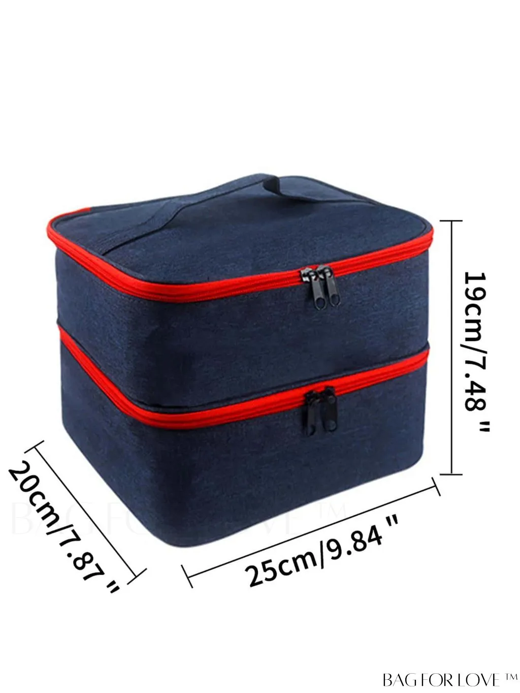 BagForLove - Premium Dual-Tone Tool Bag with Double-Layer Design and Easy Zipper Access