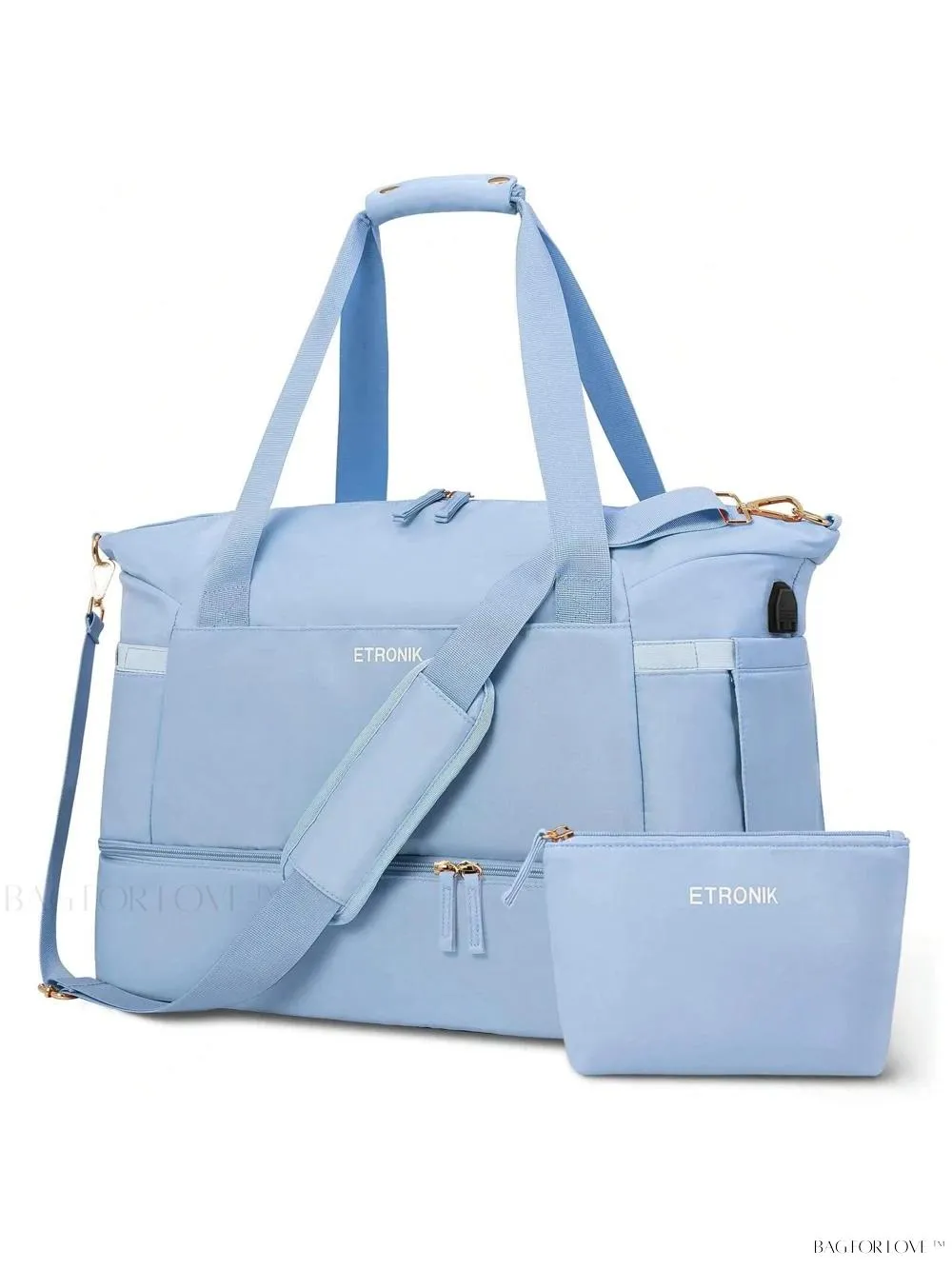 BagForLove - Sporty Weekender Bag For Her, Overnight Essentials