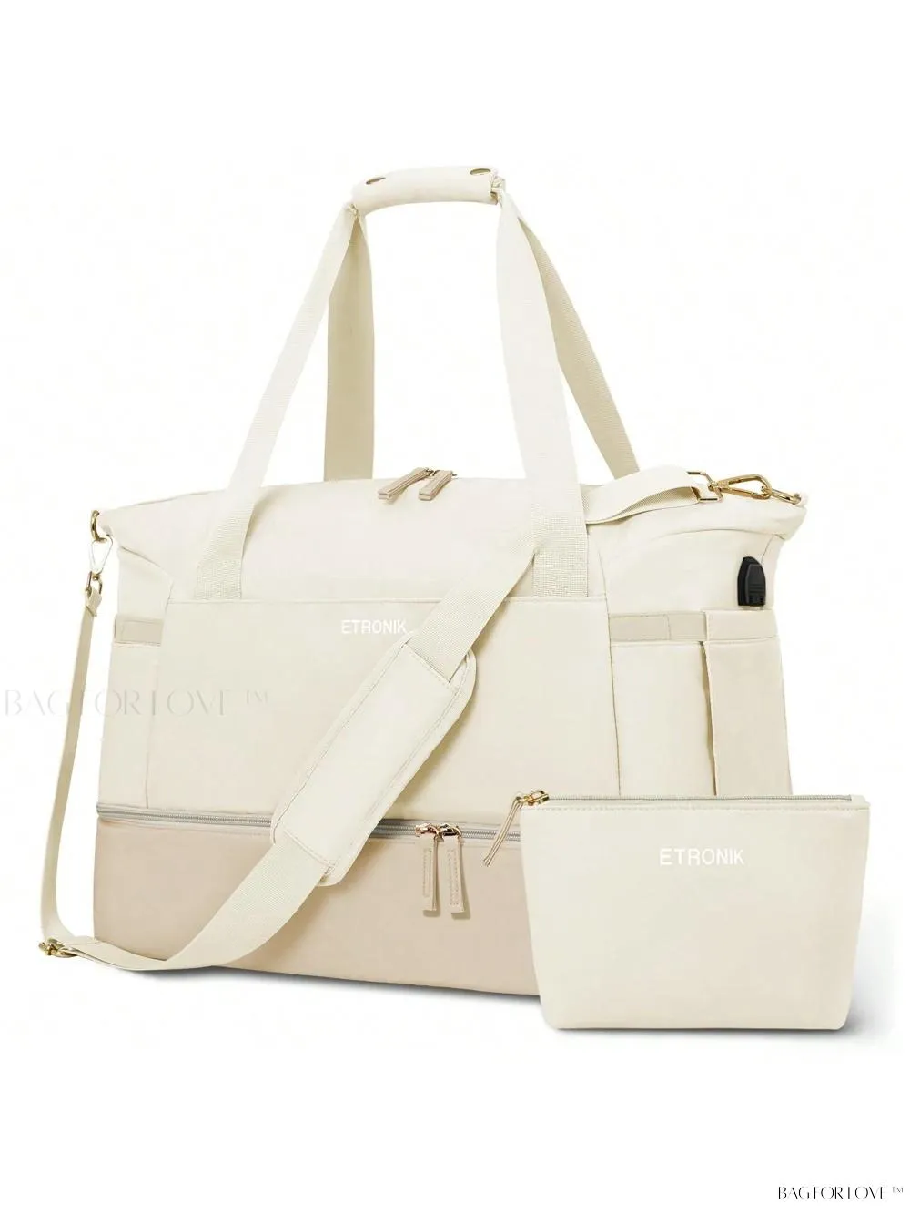BagForLove - Sporty Weekender Bag For Her, Overnight Essentials