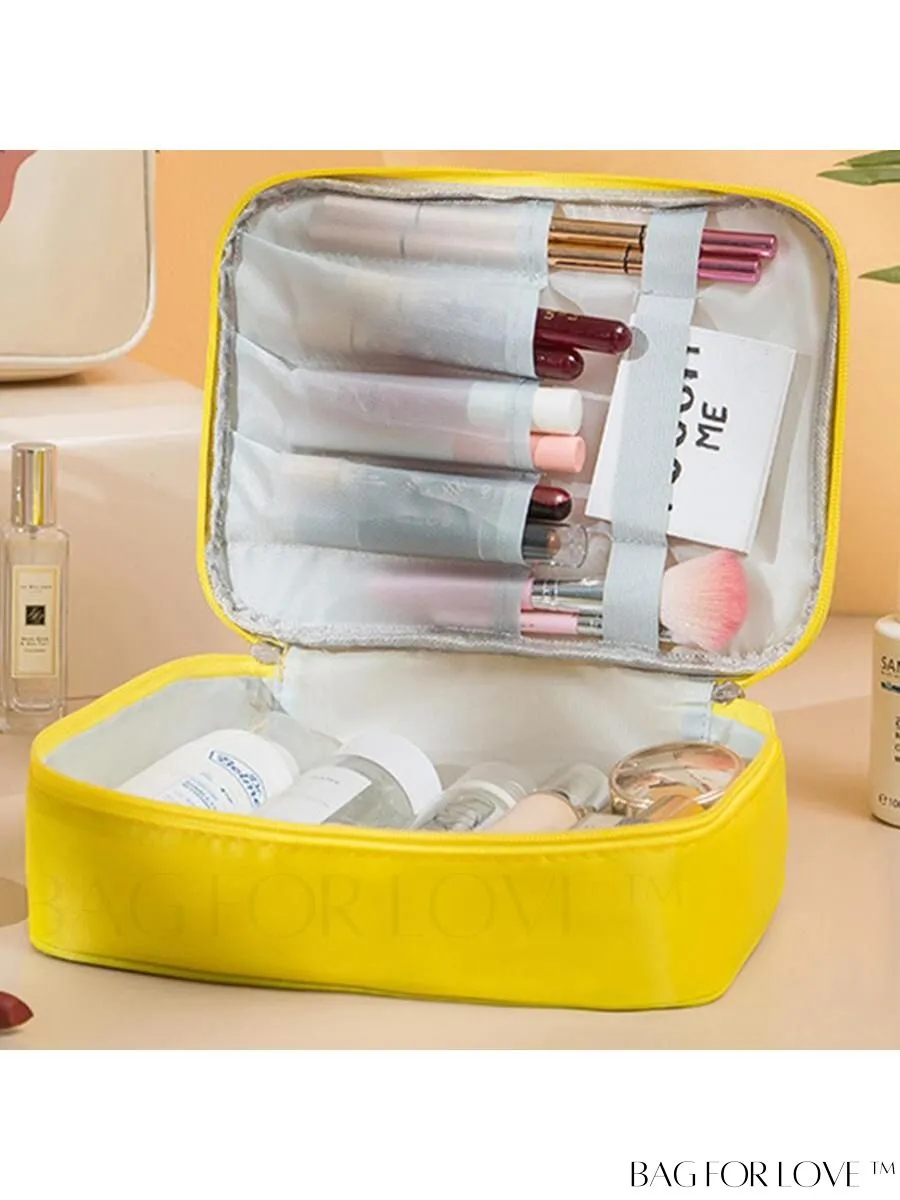 BagForLove - Summer New Pink Cute Rabbit Makeup Bag: Portable, Waterproof, Multi-Functional with Large Capacity