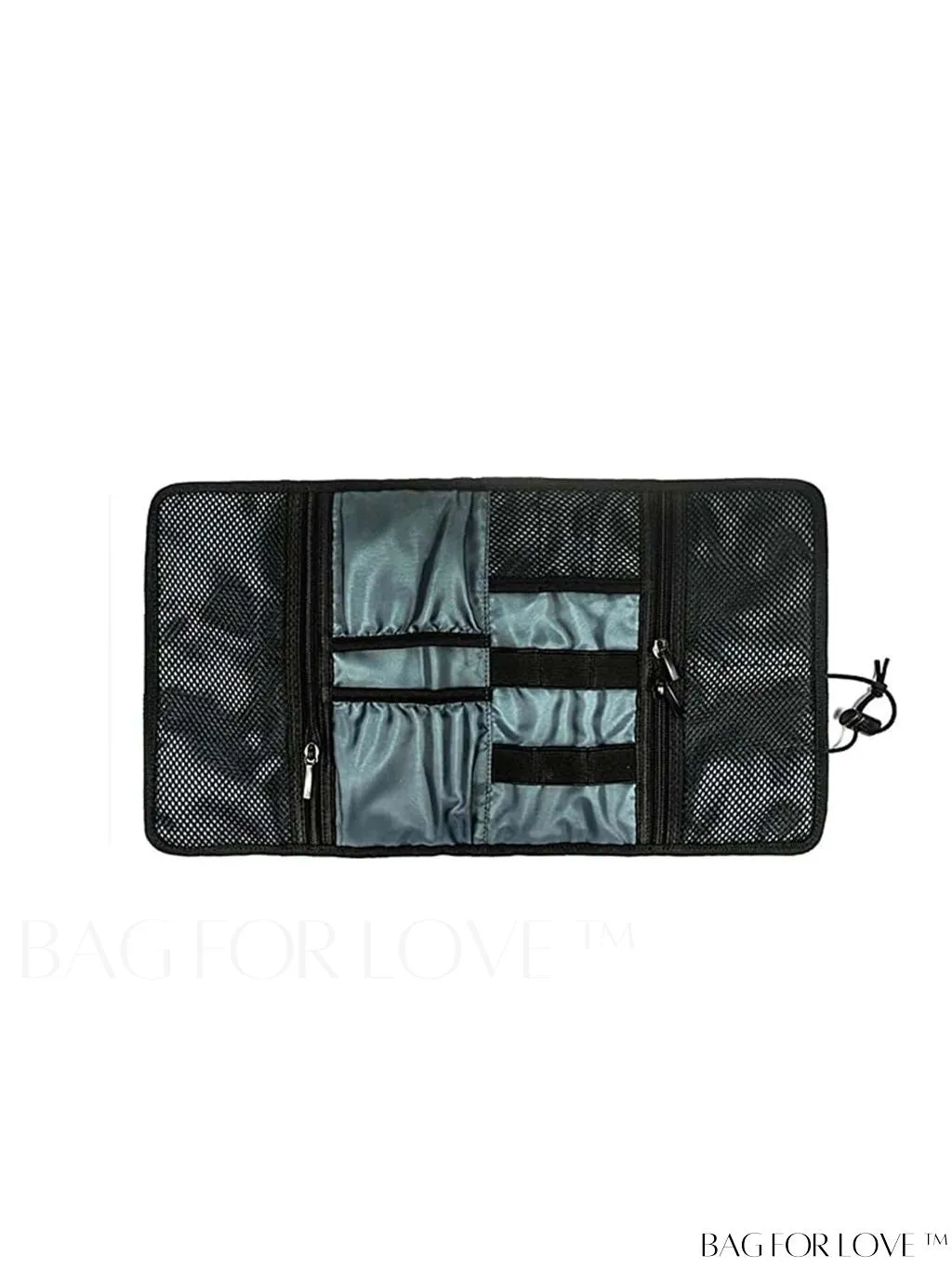 BagForLove - Travel-friendly Digital Storage Bag: Organize Cables, Earphones, and Tools in a Compact Roll