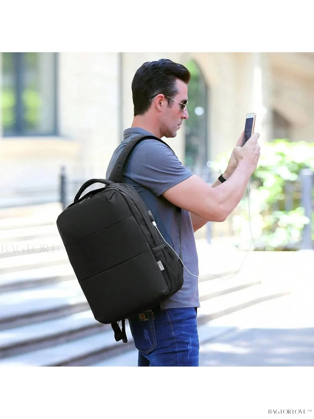 BagForLove - Water-Repellent Laptop Bag for Work or Play
