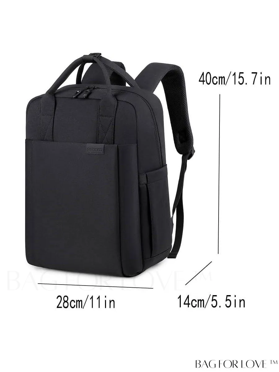 BagForLove - Waterproof Laptop Backpack with Adjustable Strap - Practical and Shock-Proof for Work