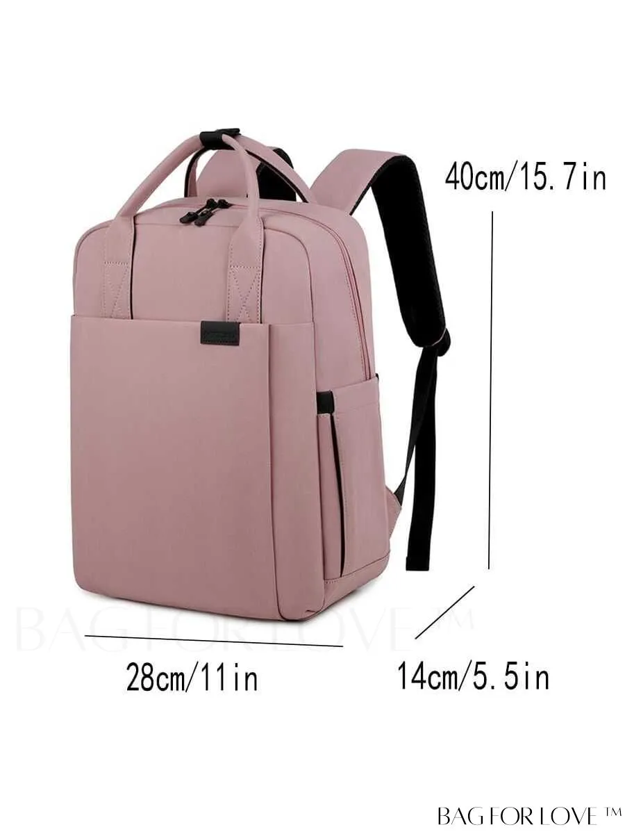 BagForLove - Waterproof Laptop Backpack with Adjustable Strap - Practical and Shock-Proof for Work