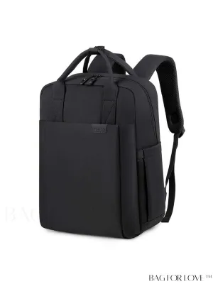 BagForLove - Waterproof Laptop Backpack with Adjustable Strap - Practical and Shock-Proof for Work
