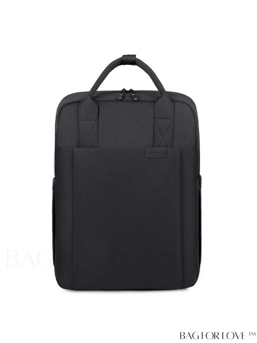 BagForLove - Waterproof Laptop Backpack with Adjustable Strap - Practical and Shock-Proof for Work