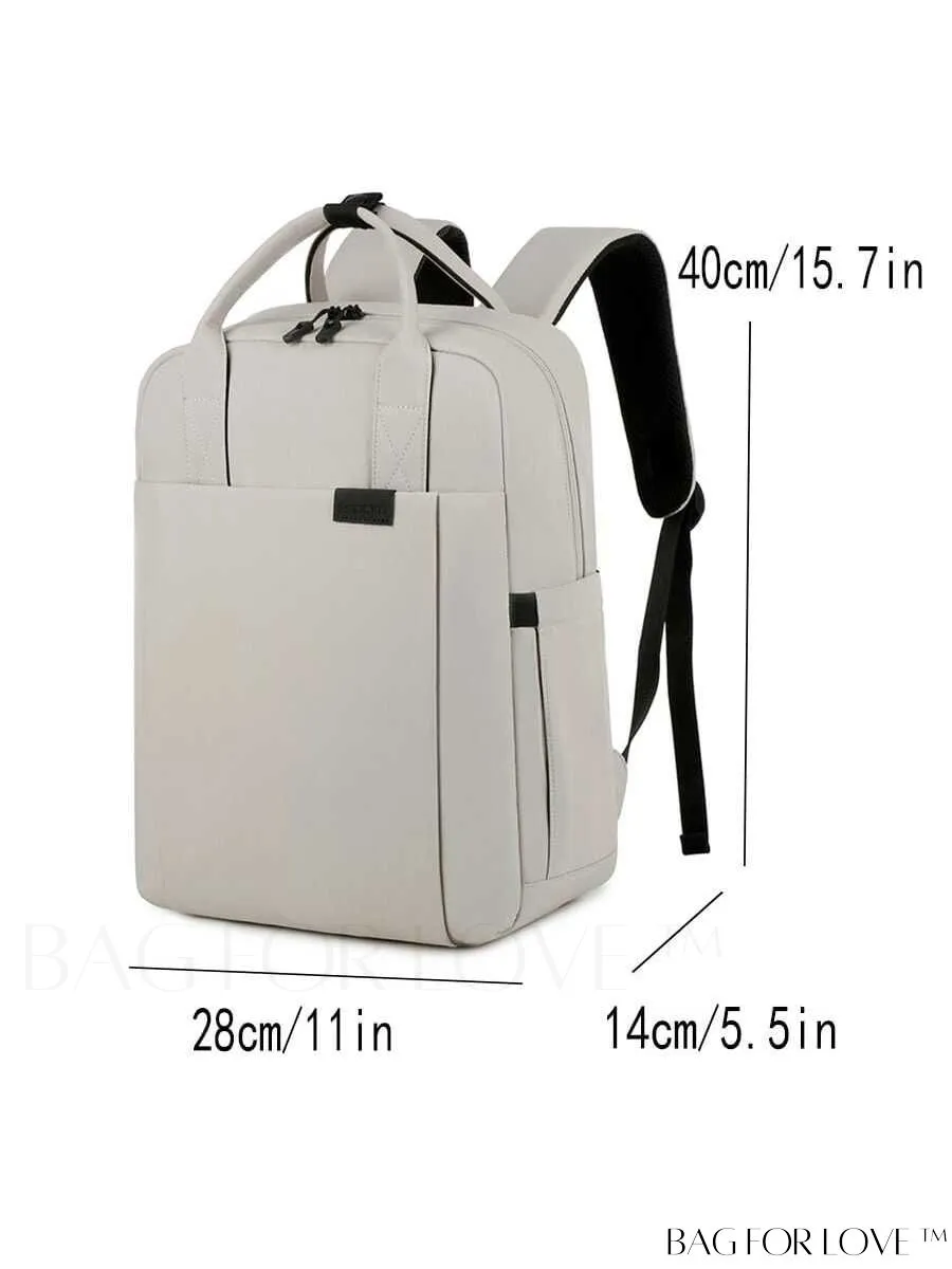 BagForLove - Waterproof Laptop Backpack with Adjustable Strap - Practical and Shock-Proof for Work