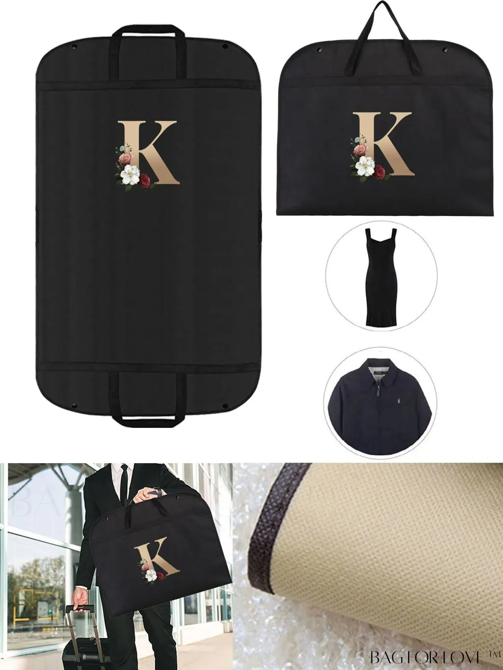 BagForLove - Wedding Dress Storage Bag: Travel-friendly Organizer for Clothing, Garments, and Dust Prevention