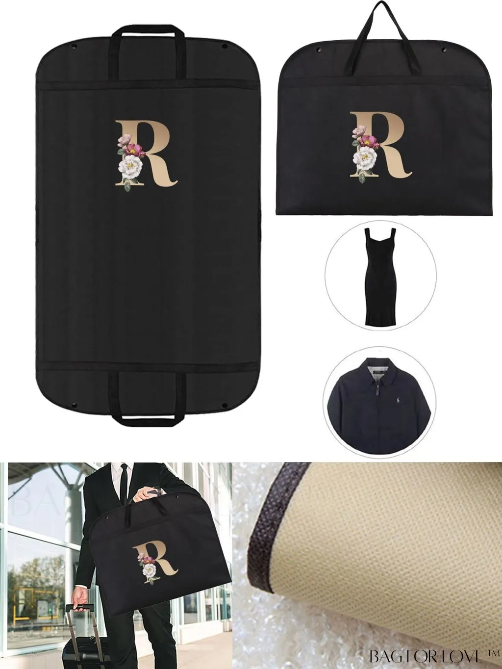 BagForLove - Wedding Dress Storage Bag: Travel-friendly Organizer for Clothing, Garments, and Dust Prevention