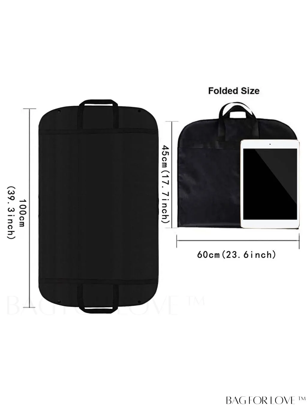 BagForLove - Wedding Dress Storage Bag: Travel-friendly Organizer for Clothing, Garments, and Dust Prevention