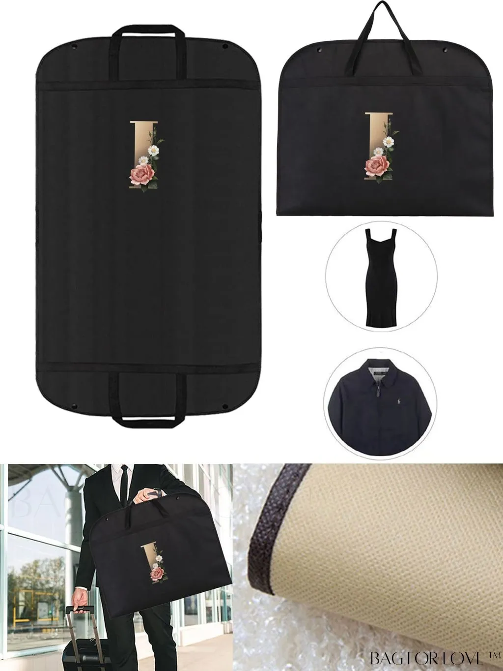 BagForLove - Wedding Dress Storage Bag: Travel-friendly Organizer for Clothing, Garments, and Dust Prevention