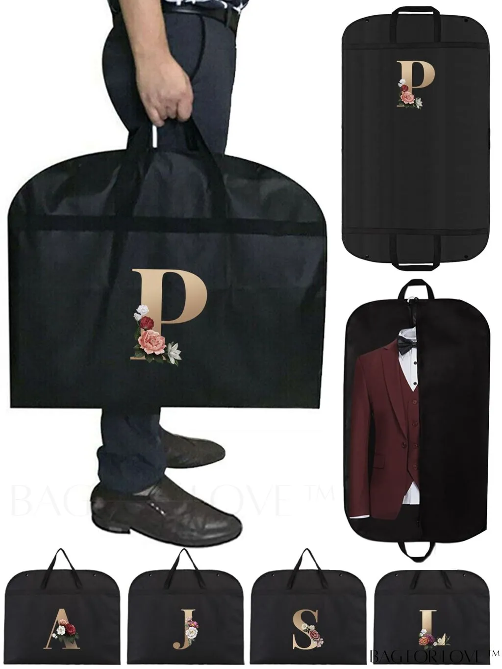 BagForLove - Wedding Dress Travel Storage Bag - Garment Organizer for Wardrobe - Clothes Protection