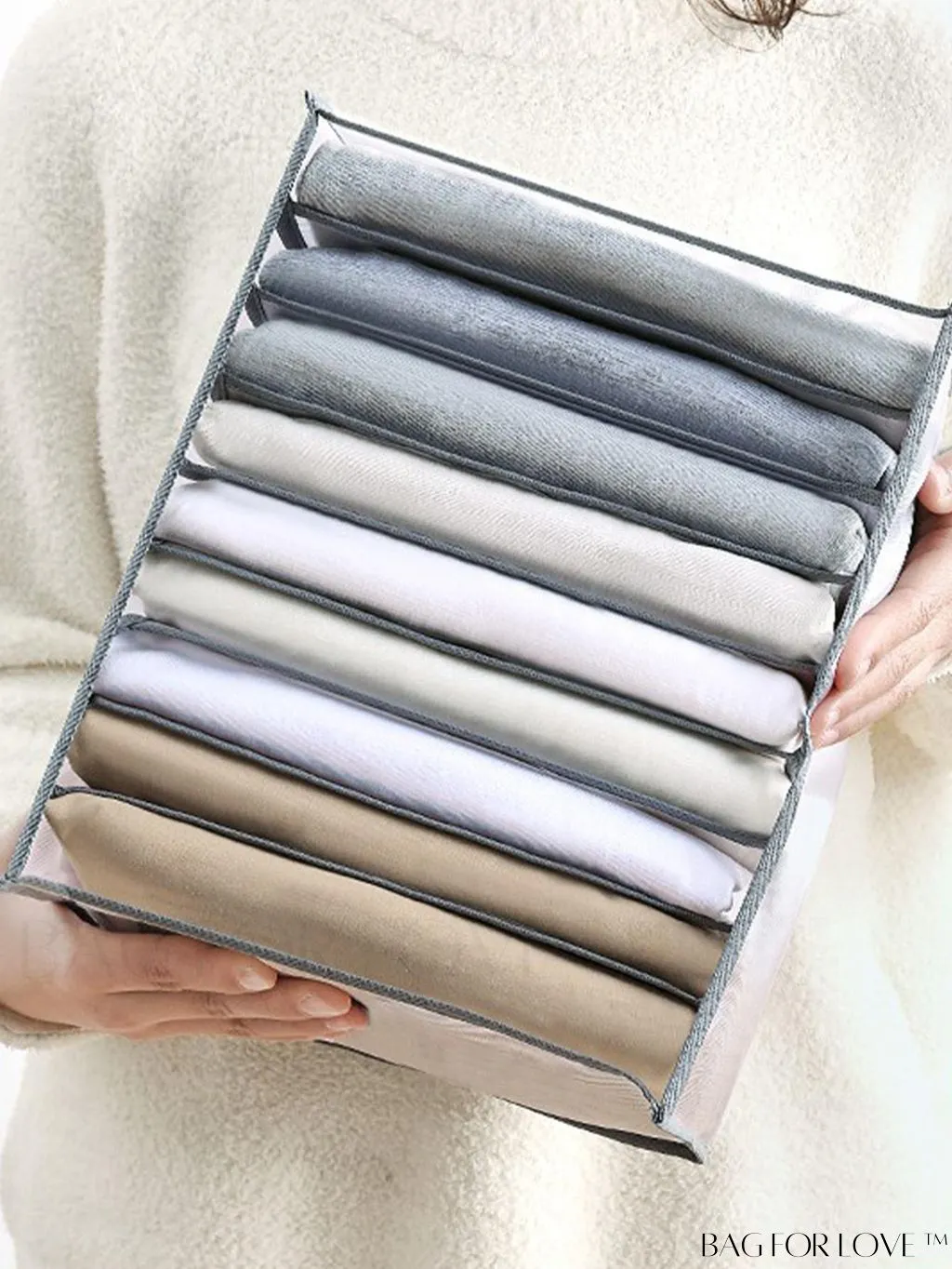 BagForLove - Womens Underwear and Clothing Storage Organizer: Underwear Bra Box for Wardrobe, College Dorm Essentials