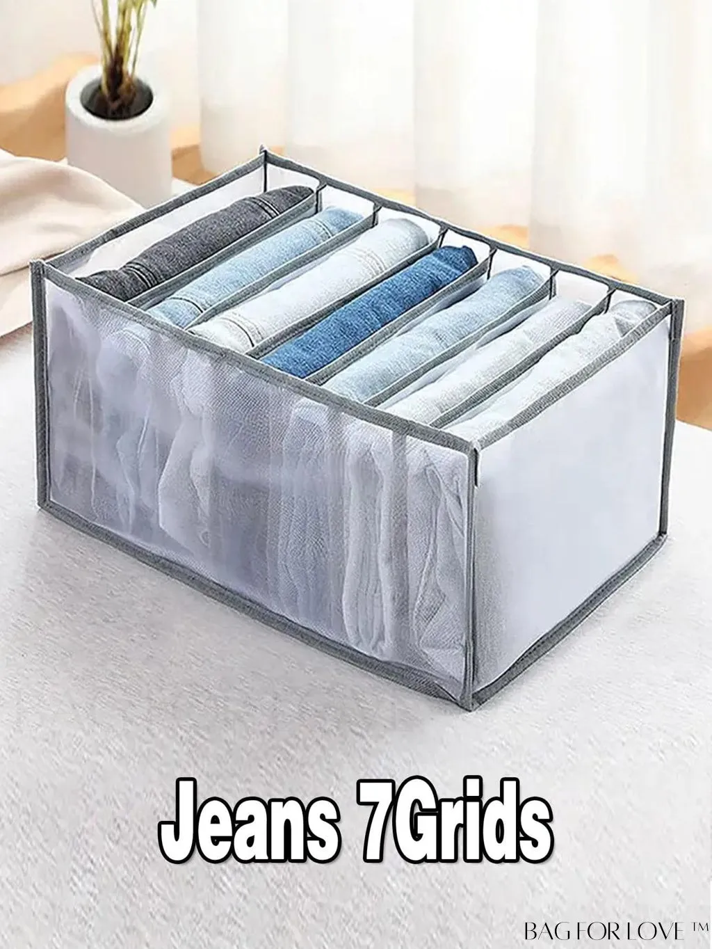 BagForLove - Womens Underwear and Clothing Storage Organizer: Underwear Bra Box for Wardrobe, College Dorm Essentials