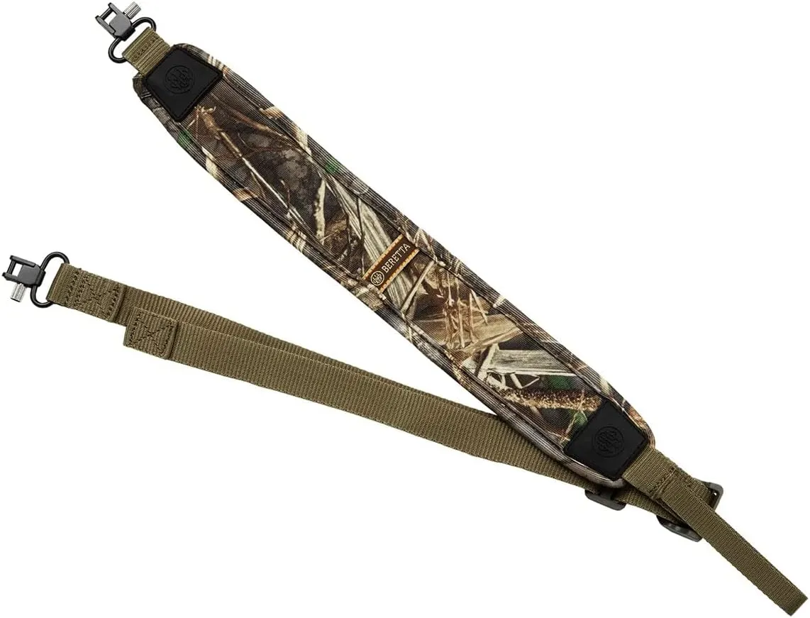 Beretta Hunting Non-Slip 4-Way Stretch Neoprene Length Adjustable Shoulder Xtreme Two-Point Gun Sling