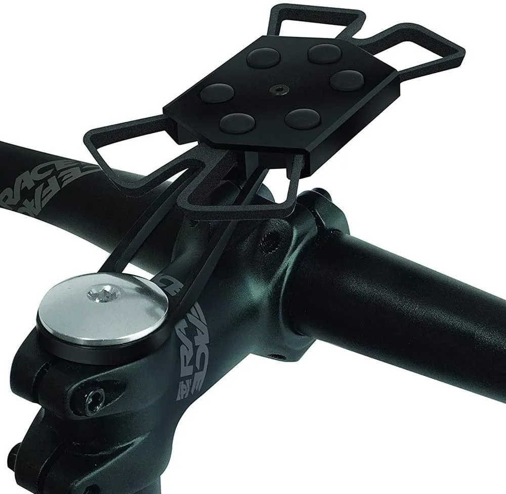 Bike Phone Mount by Delta Cycle - Xmount Pro Bicycle Phone Holder Adjusts to Any Handlebar & Fits Any Phone or iPhone - Easily Accessible Bike Accessories for Adult Bikes
