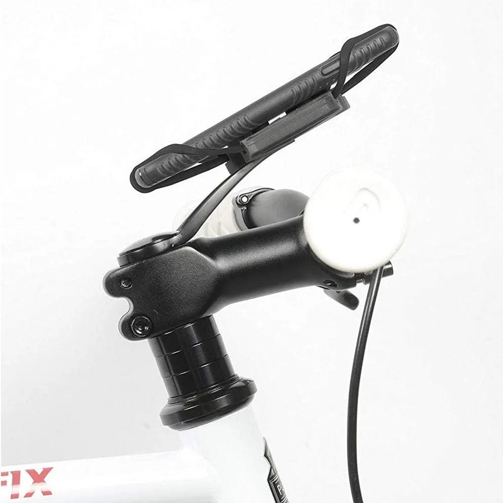 Bike Phone Mount by Delta Cycle - Xmount Pro Bicycle Phone Holder Adjusts to Any Handlebar & Fits Any Phone or iPhone - Easily Accessible Bike Accessories for Adult Bikes