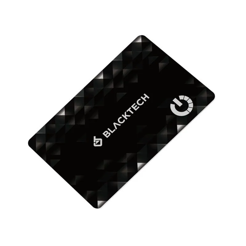 BLACKTECH Smart Tracking Card Anti Lost Device Apple Find My iPhone Certified