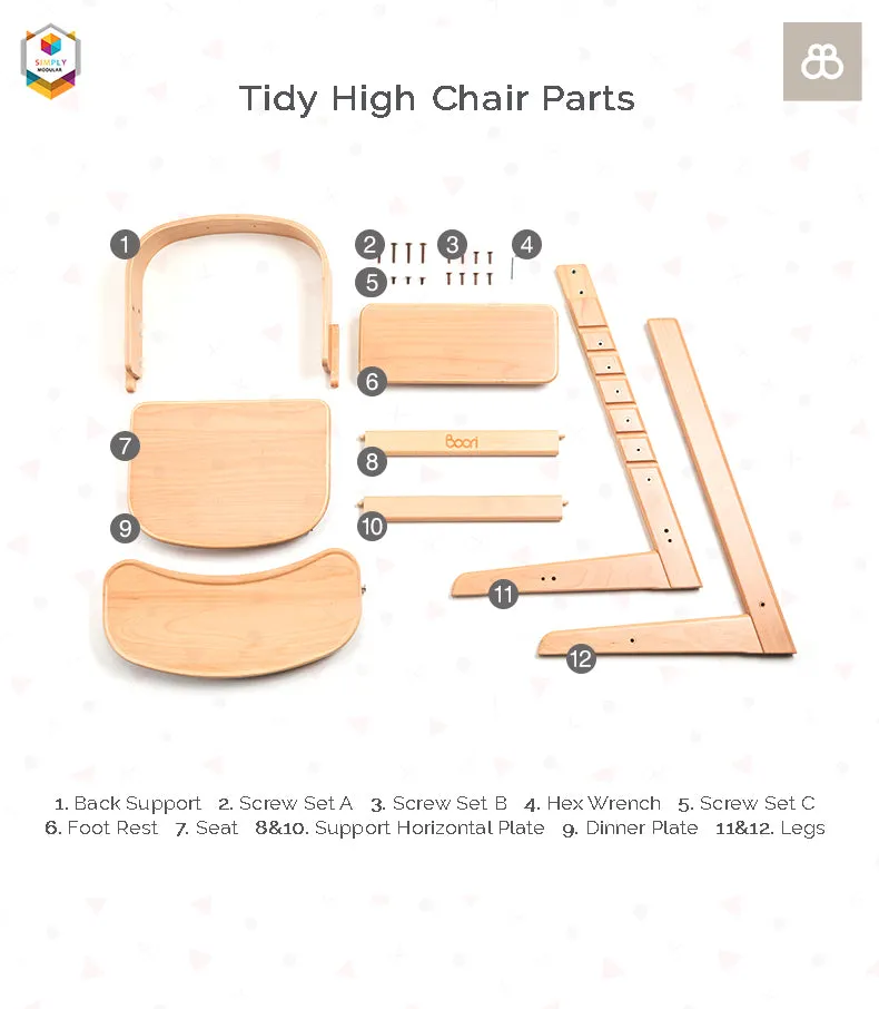 Boori Adjustable Tidy Chair