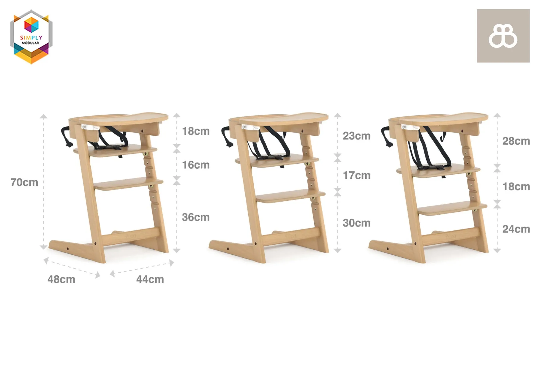 Boori Adjustable Tidy Chair