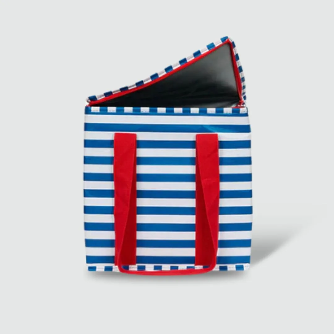 Breton Stripe Insulated Tote
