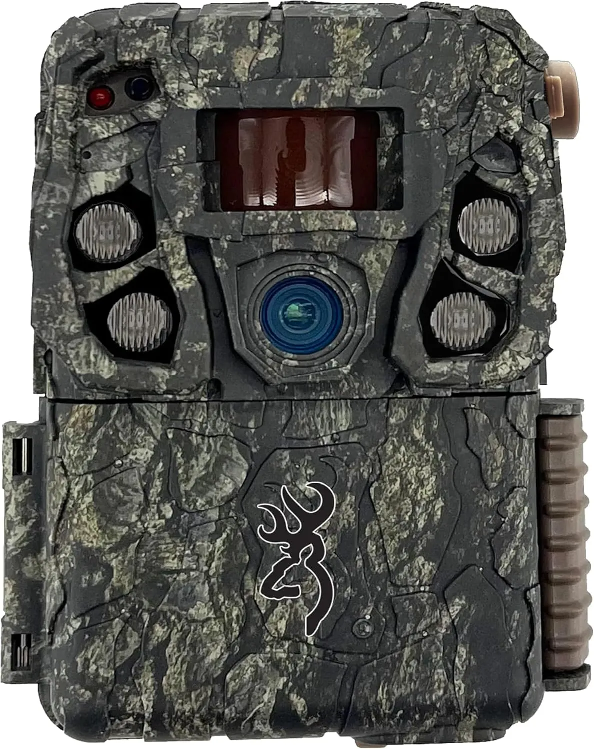 Browning Trail Cameras Defender Vision Pro HD 24MP Dual SIM Hunting Game Trail Camera - Ultra High Gain Antenna, 110' Night Detection Range & Smartphone App Compatibility