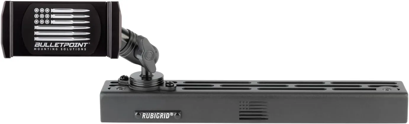 Bulletpoint RubiGrid Metal Dash Mount Phone Holder Compatible with 2014-2018 Chevrolet Silverado/GMC Sierra   2015-2019 HD