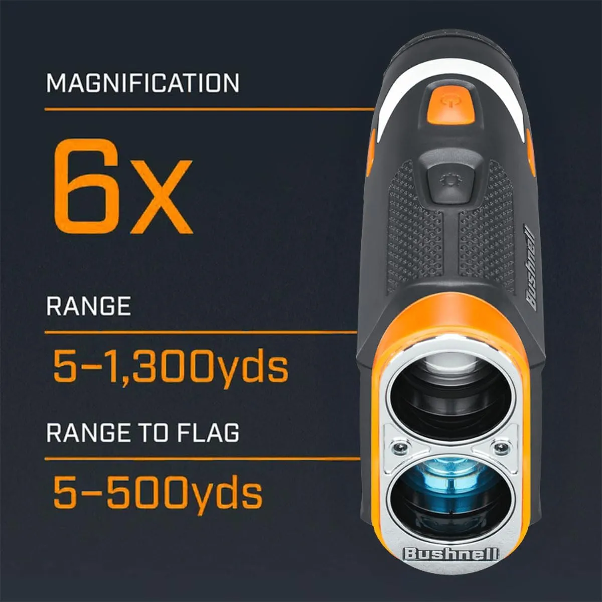 Bushnell Golf Player Pack Wingman Bundle - V6 Shift Rangefinder with Premium Case